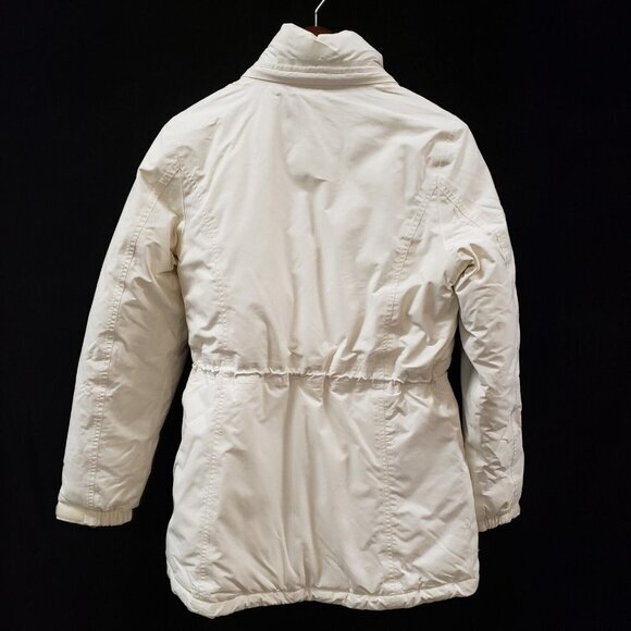 Eddie Bauer Womens Weatheredge Goose Down Jacket Size S Skiing Winter Neutral - Picture 2 of 15